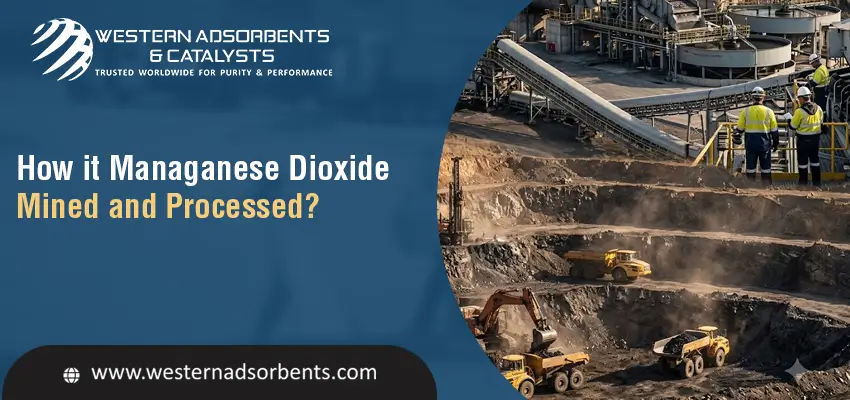 How Is Manganese Dioxide Mined and Processed?